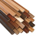 MDF Oak Skirting Laminate Floor Scotia Edging 8ft / 2.4m Metre Length 30 Colours