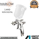 ANEST IWATA WS400 SERIES2 NON DIGITAL ECO SET  - CLEARCOAT SPRAY GUN - 1.4HD