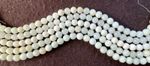 10mm Round Pale Green Jade Bead Strand 41pcs 48grams 15.5"