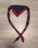 UK Scout Youth Necker Scarf Navy Maroon