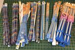 97 Pairs Of 40cm Metal Knitting Needles New Unused