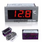 TPM-900 220V Digital Temperature Controller LED Panel Meter with Sensor UK