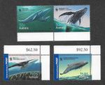Australia Whales 2006 mnh set Marine Wild animals nature