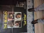The Beatles Let It Be Original 1970 Movie Cinema Poster.  Slight damage