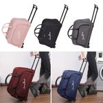 1/2x Lightweight Tote Bag 4-Wheel Luggage Set Suitcase Travel Cabin Trolley Case