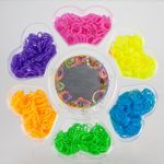 Loom Band Set 600PCS 27cm x 30cm Multicolour X 1