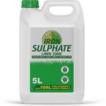 Iron Sulphate Liquid Ferrous Sulphate Miracle Grass Turf Lawn Tonic Feed 5L Pack