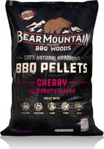 BEAR MOUNTAIN Premium BBQ WOODS Premium Natural Hardwood Cherry Smoker Pellets