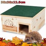 NEW Tortoise Rabbit Cat Guinea Pig Small Pet Hutch House Shelter 380x380x225mm