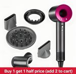 2000W Professional Style Hair Dryer Nozzle Concentrator Blower Pro Salon Heat UK