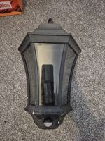 Traditional Metal and Glass Outside Lantern Light
