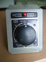 Hammant Morgan  Variable Resistance DC Model Speed Controller 12V  Panel mount