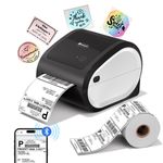 Phomemo Thermal Label Printer Royal Mail 4x6 Shipping Label Printer + 500 Labels
