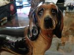 Large Coopercraft BLOODHOUND Figurine Ornament