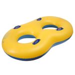 Pool Float for 2 Person, Adults Pool Lounger Inflatable River Tube Float