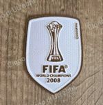 Manchester United 2008 Club World Cup Champions Winner Patch Badge Heat Transfer