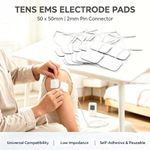 12x5X5CM Tens Machine Self-Adhesive Reusable Replacement Electrode Massager Pads