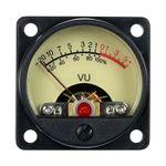 VU Panel Meter with Backlight VU Meter Warm Back Light Recording Used for DIY