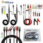 Multimeter Test Leads Kit BNC Test Lead Cable Wire 100Mhz Oscilloscope Probe Set