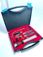 Otoscope Ophthalmoscope ENT Diagnostic Set Ear Eye Nose Throat Human Vet Medical