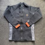 3mm Neoprene Long Sleeve Wetsuit Mens Top -  Front Zipper Wetsuit Top - Size XL