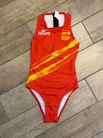 Jaked Spain ESP Women's Water Polo Zip Back Swimsuit 2013 World Champions Design