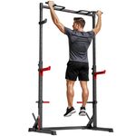Adjustable Squat Half-Rack Weight Lifting Stand Cage Power Bench Press