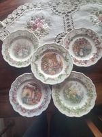 Royal Doulton Bramley Hedge Seasonal Plates Spring/Summer/Autumn/Winter