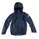 British Royal Navy Coat Siamidis Goretex Wet Weather Jacket Blue Surplus Medium