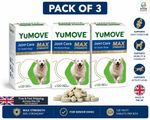 x3 Pack YuMOVE Senior Dog MAX Strength Joint Supplements Lintbells- 360 Tablets