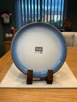 DENBY BLUE HAZE COUPE SALAD PLATE x 1 STONEWARE TABLEWARE  BRAND NEW WITH TAGS