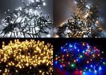 Christmas LED Lights Cluster Strings Multifunction Xmas Tree Home Festive Decor