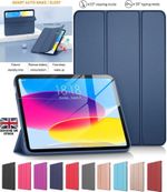 Case For iPad 11th Generation 2025 (A16) Leather Stand Smart Cover Case UK