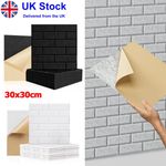 48x Self-adhesive Soundproof Wall Panels Acoustic Panels Noise Insulation Tiles
