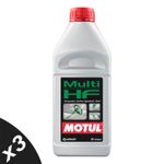 MOTUL Multi HF Synthetic Hydraulic Power Steering Suspension Fluid 3x1L