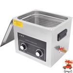 NEW 10L Digital Ultrasonic Cleaning Machine Stainless Steel Ultrasonic Cleaner