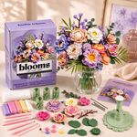 Flower Modelling Clay Kit DIY Floral Bouquet Craft Toys Dough Set Gifts