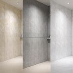 8mm Bathroom Wall Panels PVC Cladding Shower Wall Ceiling Sheets 120x25cm 8-Pack