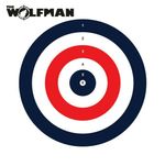 Wolfman Air Rifle Practice Targets 17x17cm Pack of 100 Top Quality Thin Card