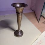Antique 1866 Birmingham Trumpet Vase 29g Fully Marked Sterling Silver