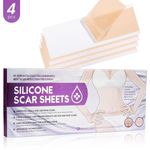 Invisible Silicone Scar Cover Tape Waterproof Gel Sheet for Burns&Surgical Scars