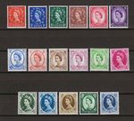 GREAT BRITAIN 1958/65 SG 570/586 MNH 