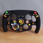 F1 Logitech G29 G923 Steering Wheel Mod With Magnetic Shifters