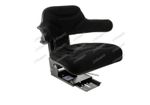 TRACTOR BLACK FABRIC WRAP AROUND MECHANICAL SUSPENSION SEAT
