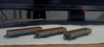 3x Graham Farish OCA Dutch Departmental Wagons 1*377-550 & 2* 377-550A N Gauge
