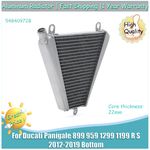 For Ducati Panigale 899 959 1299 1199 R S 2012-2019 Bottom Aluminium Radiator