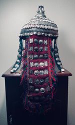 MID-CENTURY TURKOMAN TURKMEN GUPBO TRADIT'L TRIBAL HEADDRESS-MAKE OFFER