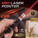 1000Miles Strong Beam Red Laser Pointer Pen 533nm Laser Long Range Visible Fun.