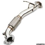 2.5" STAINLESS EXHAUST DOWNPIPE FOR FORD FOCUS MK2 RS ST 225 ST225 05-11