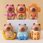 Single Capybara Squishy — Soft Squeeze Toy — Cute Stress Relief — Desk Buddy